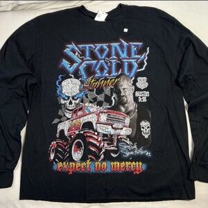 WWE X Urban Outfitters Stone Cold Steve Austin 3:16 T Shirt Womens M Wrestling